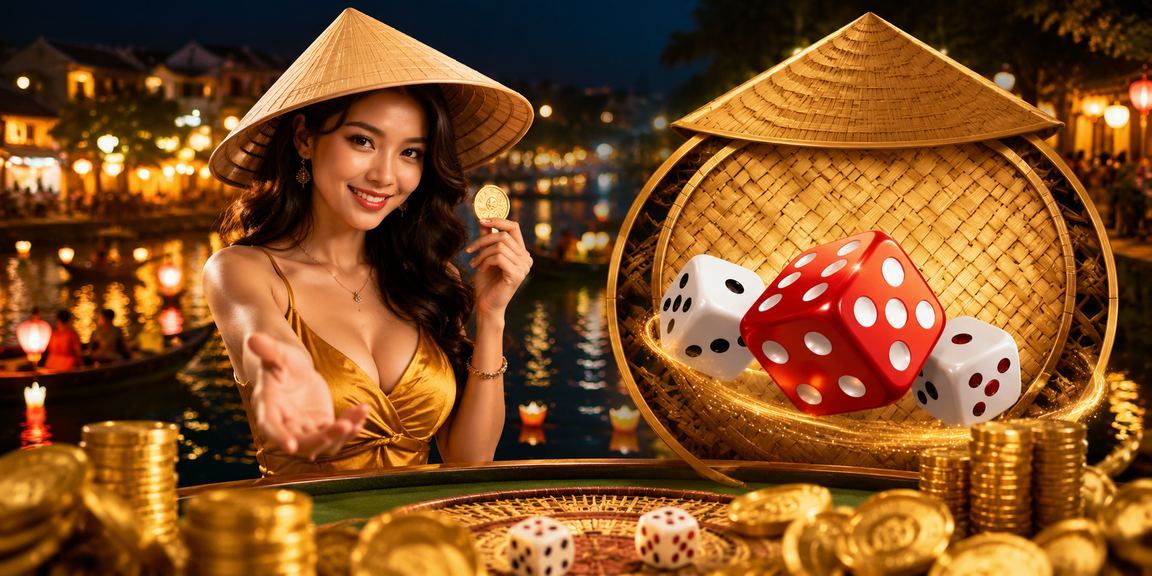 Giao diện danh mục tài xỉu tại Hội An với tông màu bắt mắt